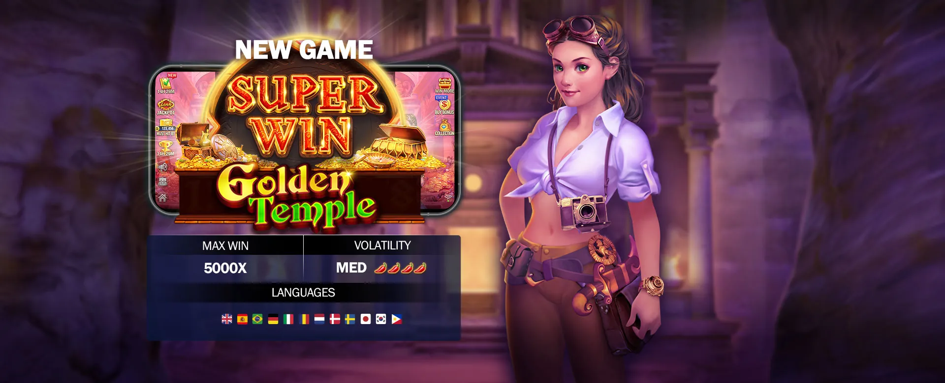 spintime About Us Hero Image, showcasing our commitment to online casino gaming excellence
